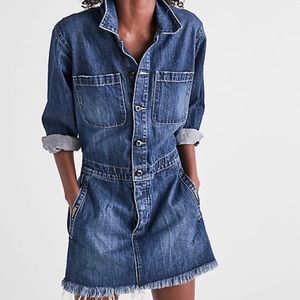 Lucky Brand Denim Utility Dress